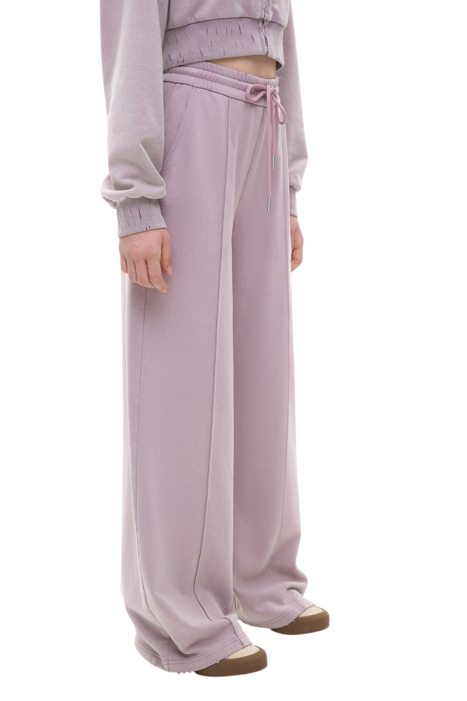 Брюки дев. АРТ.AA237384,фиол,хл