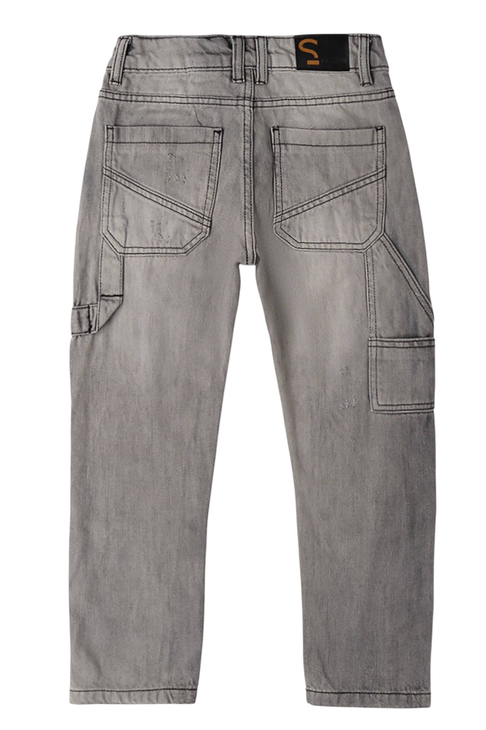 Джинсы мал. АРТ.0.F691.00,сер,хл