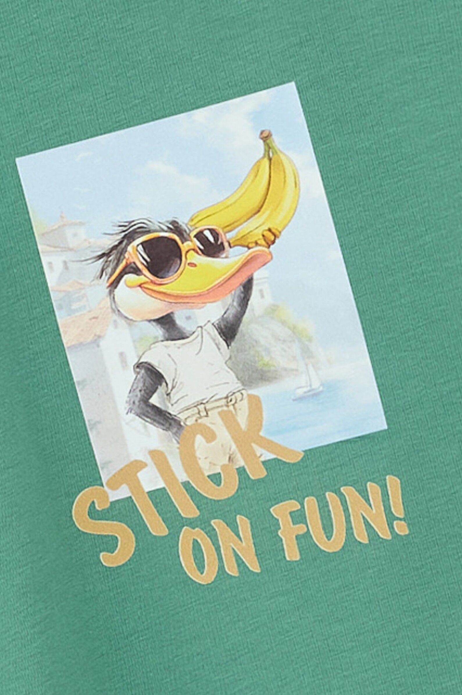 Футболка мал. АРТ.260105,зел,хл-эл