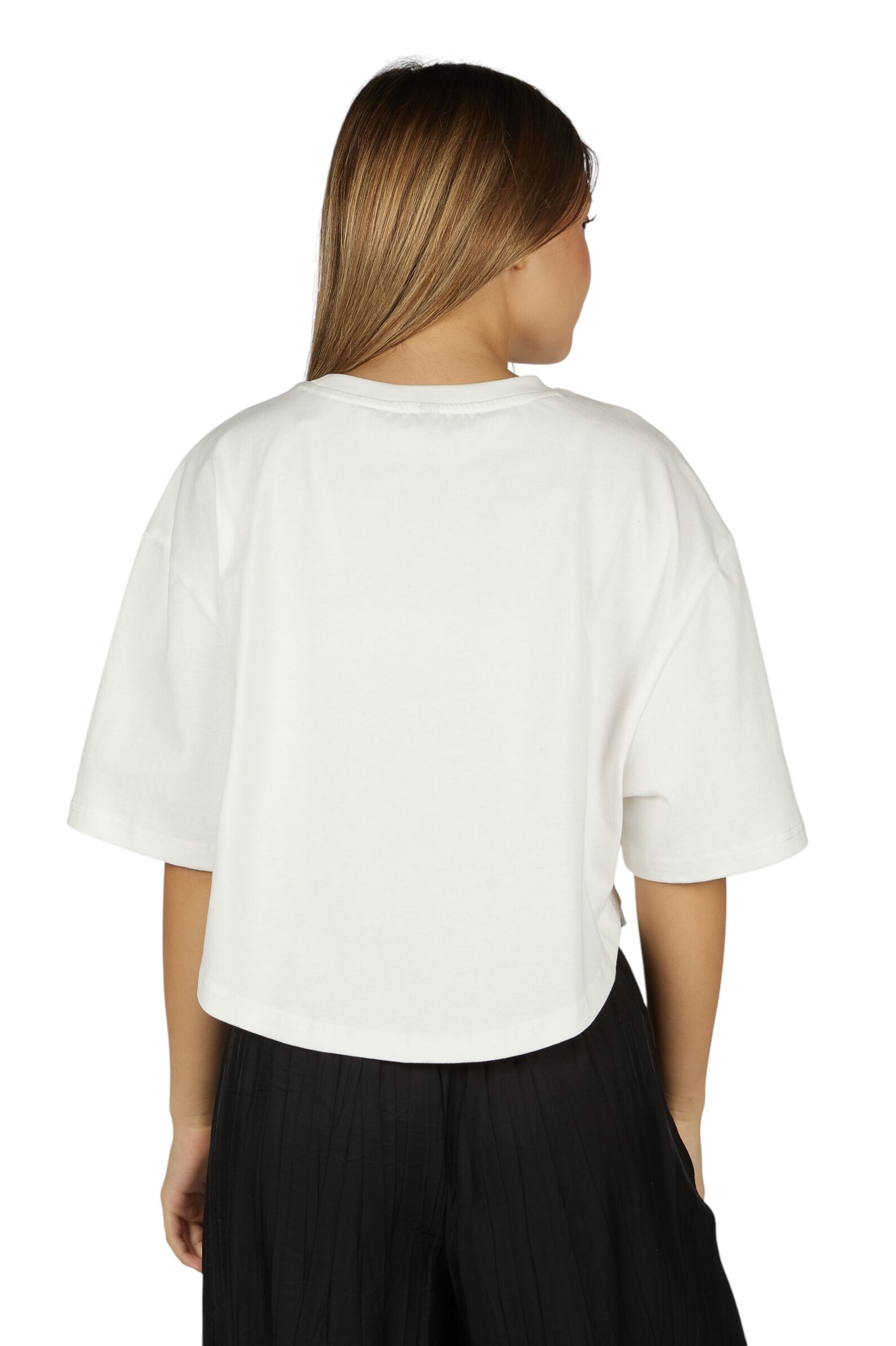 Футболка дев. АРТ.G-TS26009,бел,хл