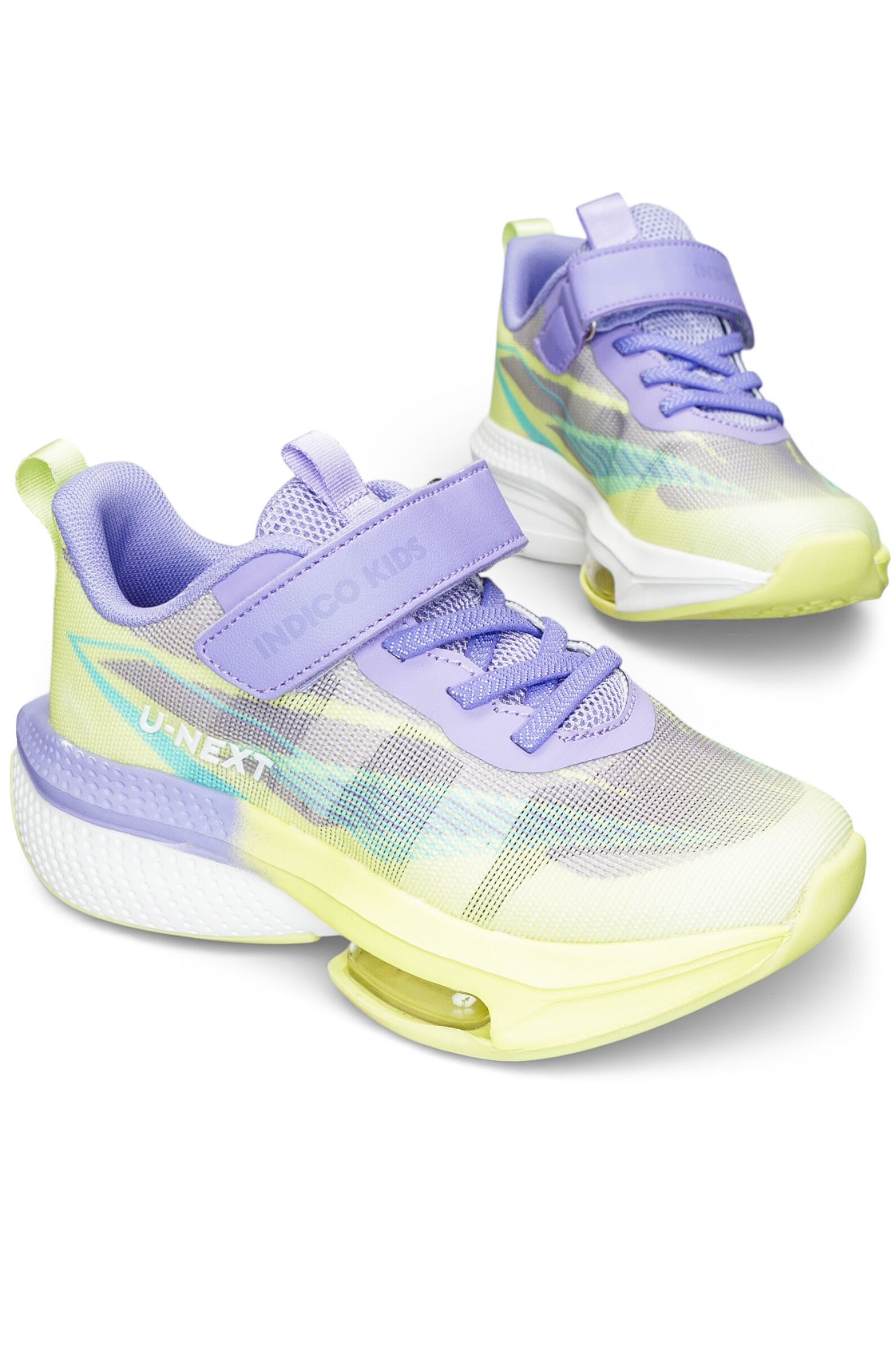 Кроссовки дев. АРТ.92-2210C,фиол-жел,тек-и.к/тек