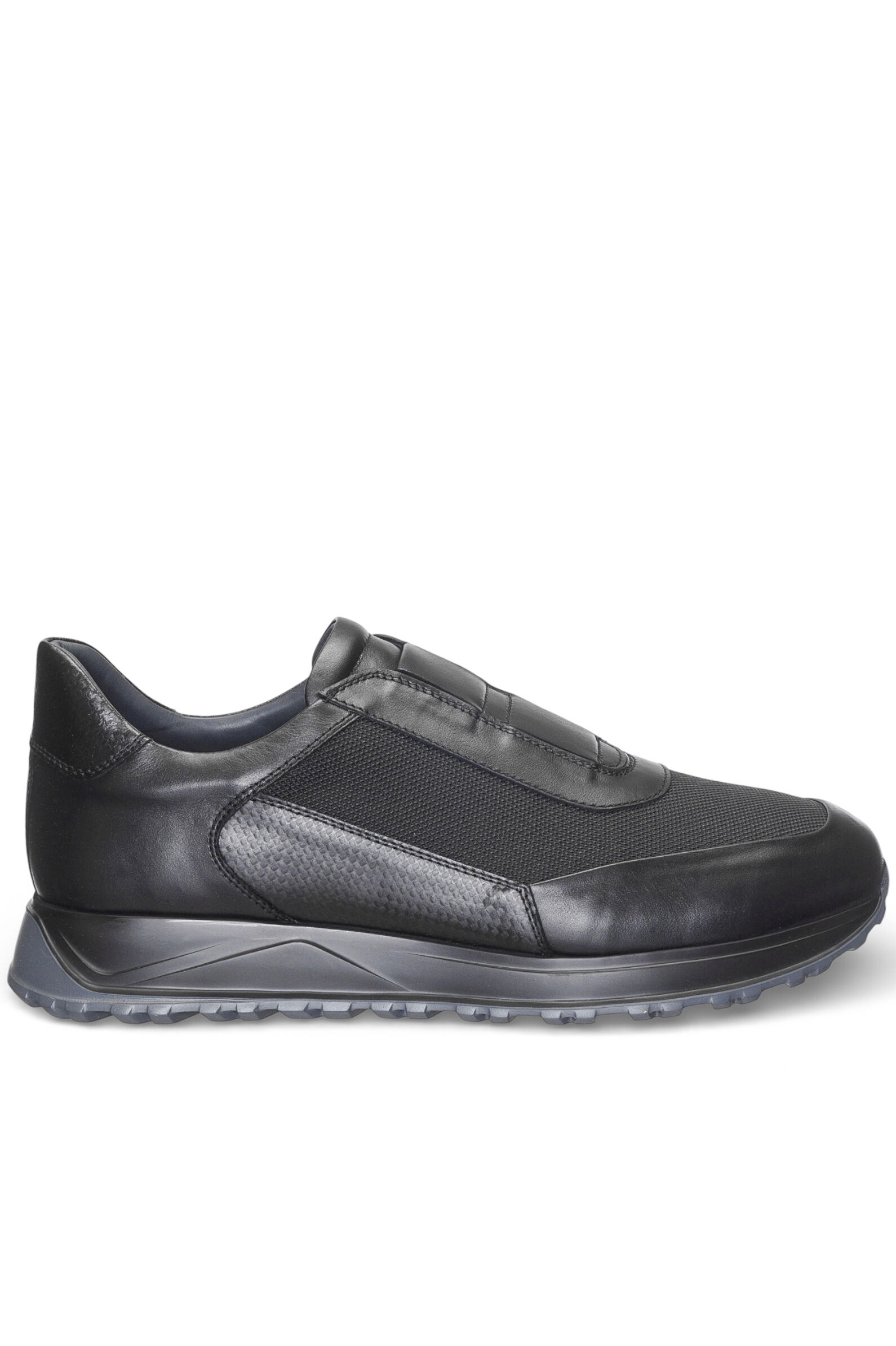 П/ботинки муж. АРТ.6528-03,чер,н.к-тек/н.к