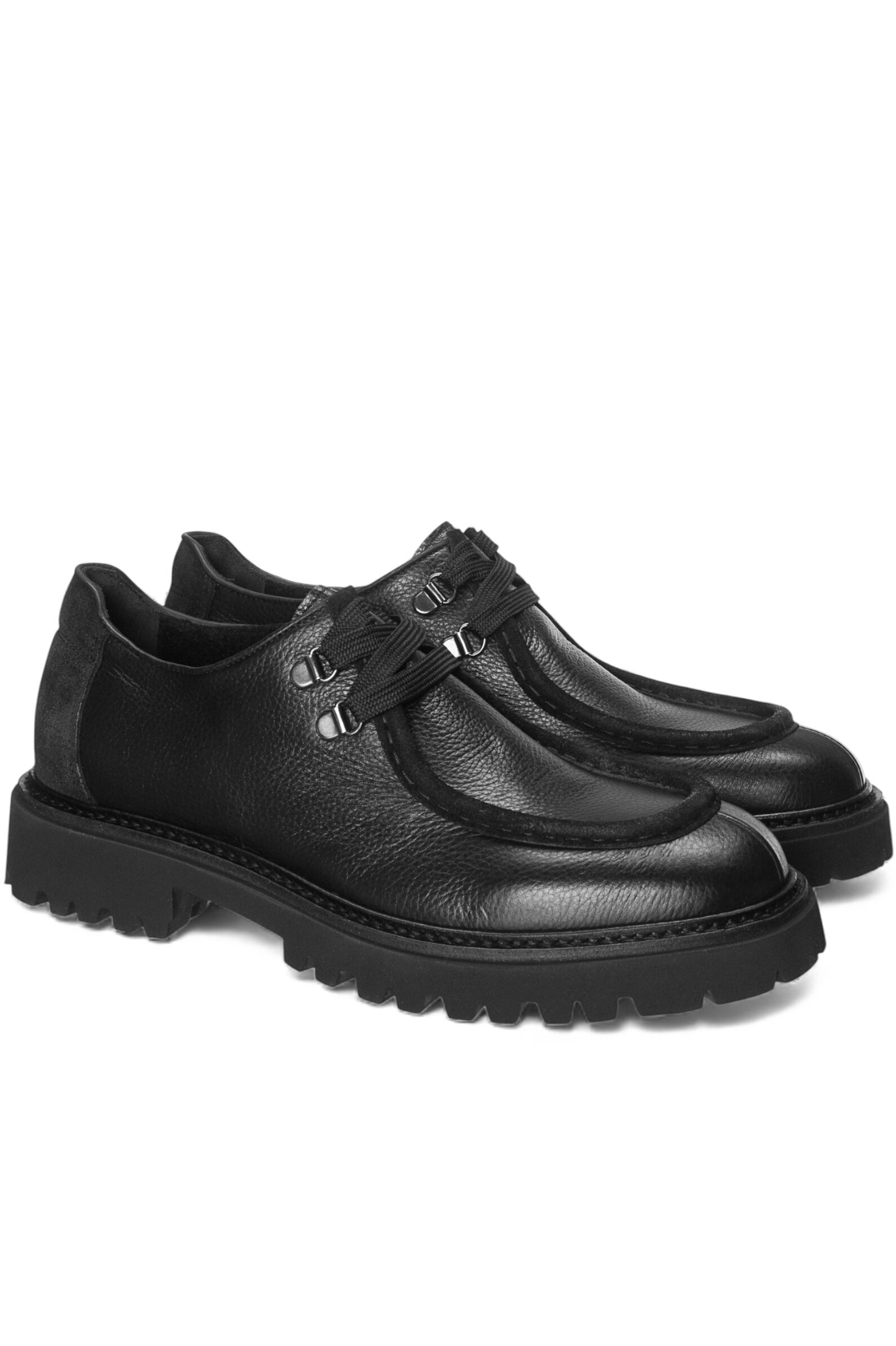 П/ботинки  муж. АРТ.95011-A,син,н.к/байка