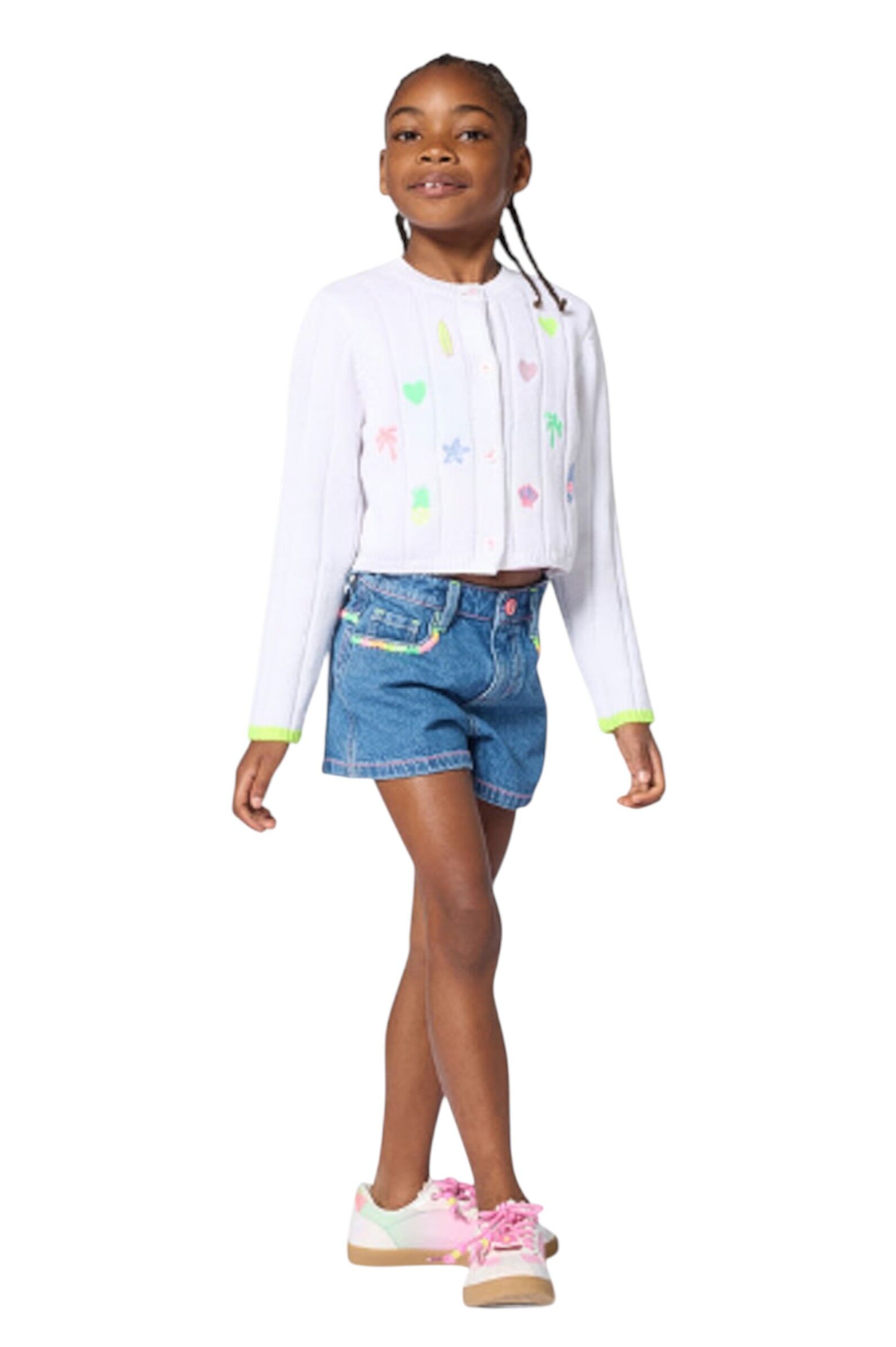 Шорты дев. АРТ.U21882/Z13,син,хл