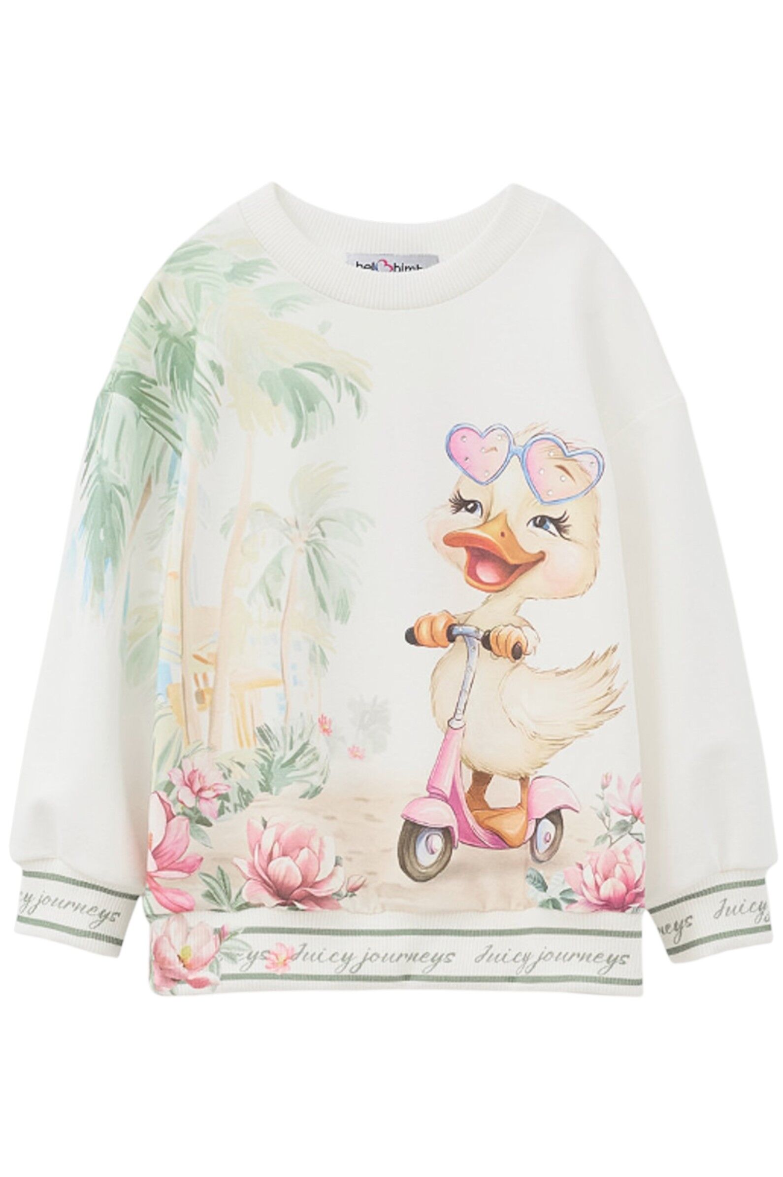 Свитшот дев. АРТ.260012,мул,хл-эл