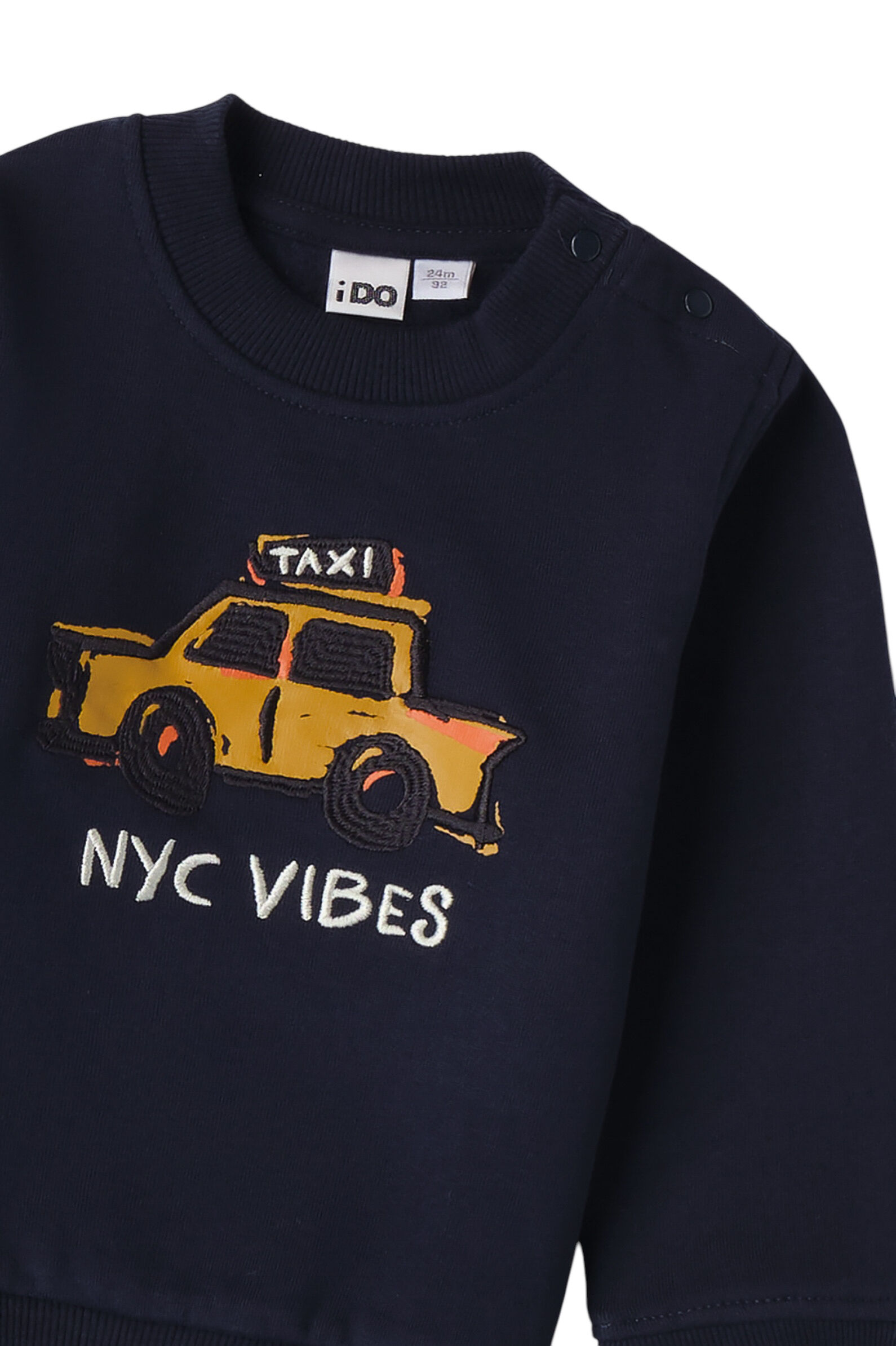 Свитшот мал. АРТ.4.A473.00,син,хл-пэ