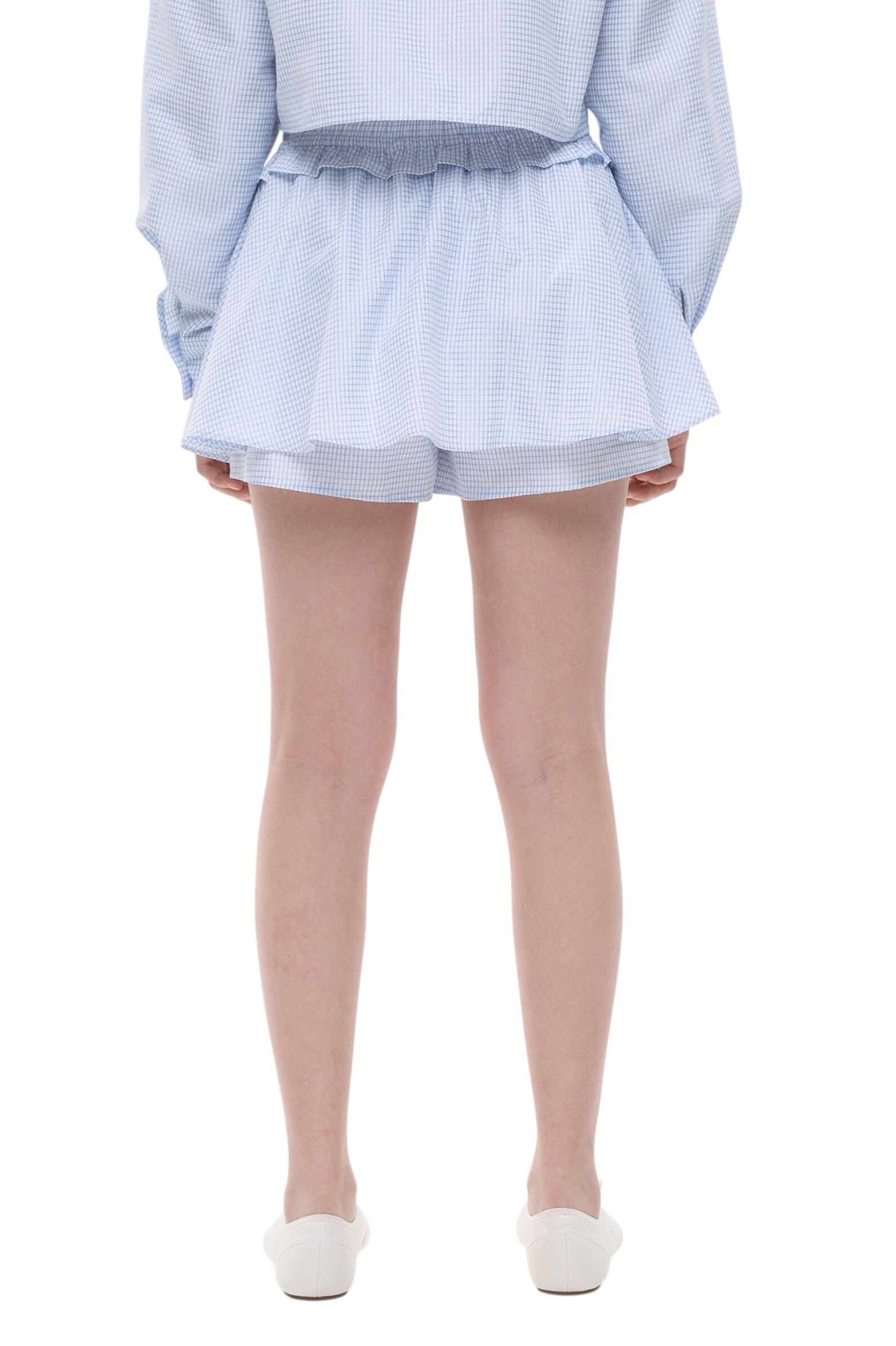 Юбка-Шорты дев. АРТ.AA237346,гол-бел,хл-пэ